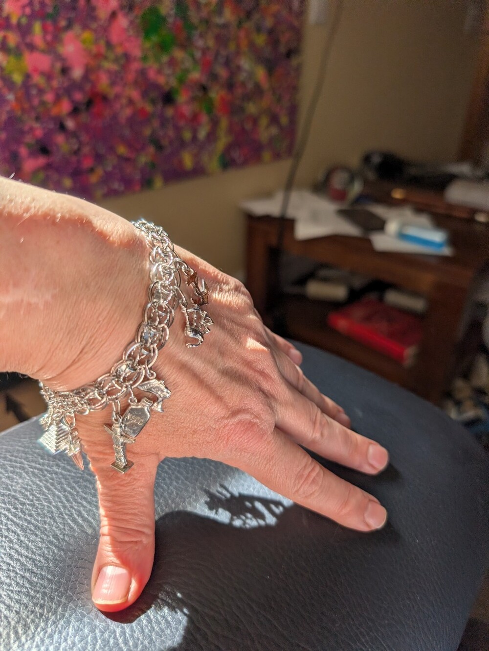 Forstner Vintage Sterling Silver Souvenir Charm Bracelet — 38 Grams - Picture 10 of 12
